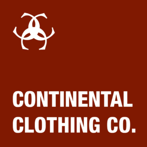 continental clothing co logo