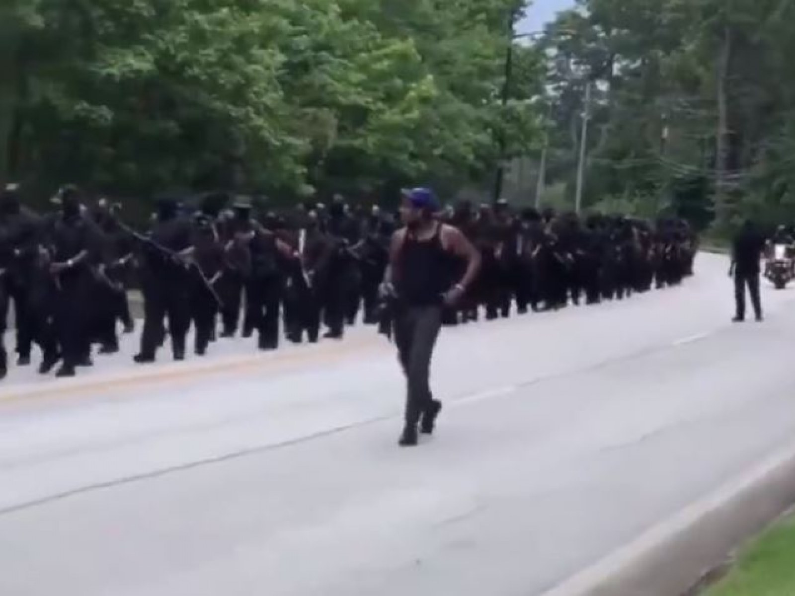 Wow! NFAC Black nationalist armed militia challenges far-right
