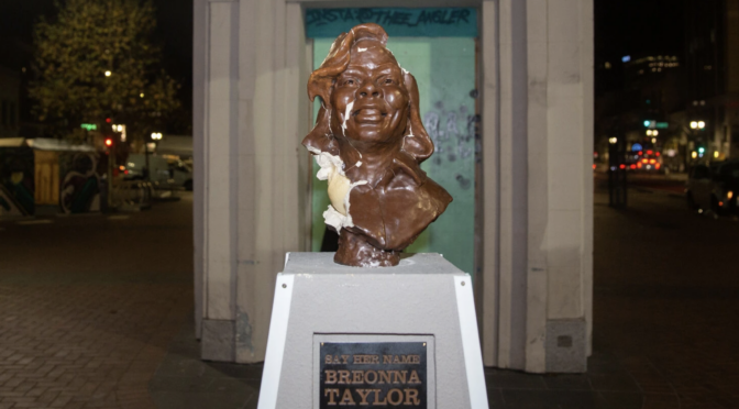 Breonna Taylor statue smashed but $25k raised for bronze replacement